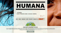 Desktop Screenshot of humana.at