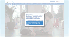Desktop Screenshot of humana.de