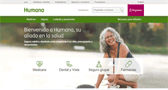 Desktop Screenshot of espanol.humana.com