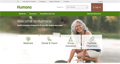 Desktop Screenshot of humana.com